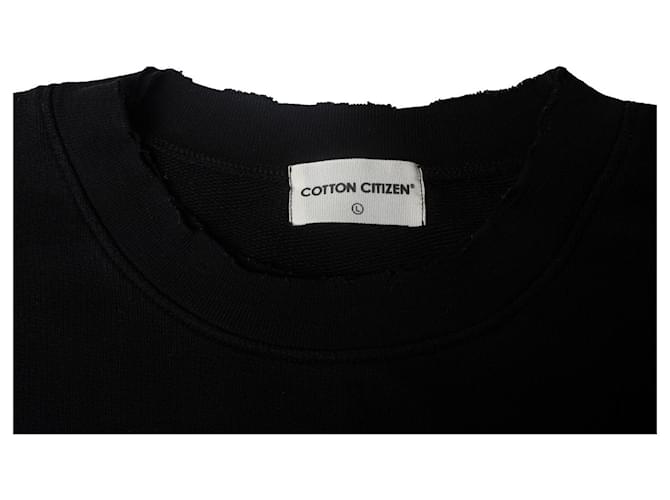 Autre Marque Baumwollbürger, Schwarzer Pullover - Ansicht 5