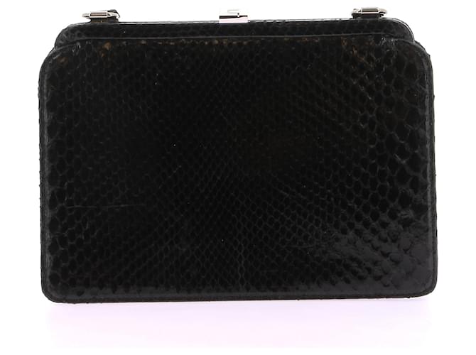 Autre Marque Non Firmato / Borse non firmate T. Python Nero - vista 2