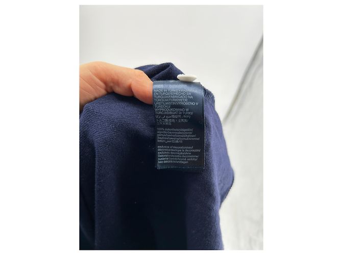 Tommy Hilfiger Polo Tommy Jeans T.International S Cotone Blu - vista 5