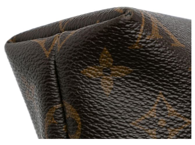 Catena Louis Vuitton Lockit Monogramma Marrone MM - vista 13