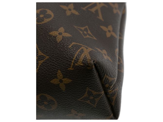 Catena Louis Vuitton Lockit Monogramma Marrone MM - vista 15