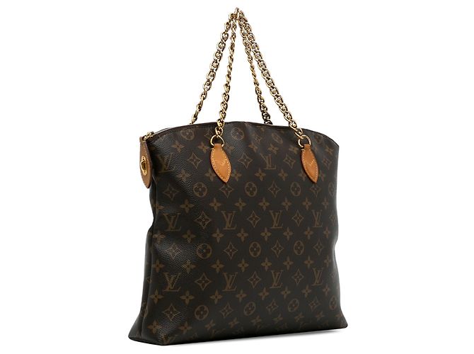 Catena Louis Vuitton Lockit Monogramma Marrone MM - vista 2