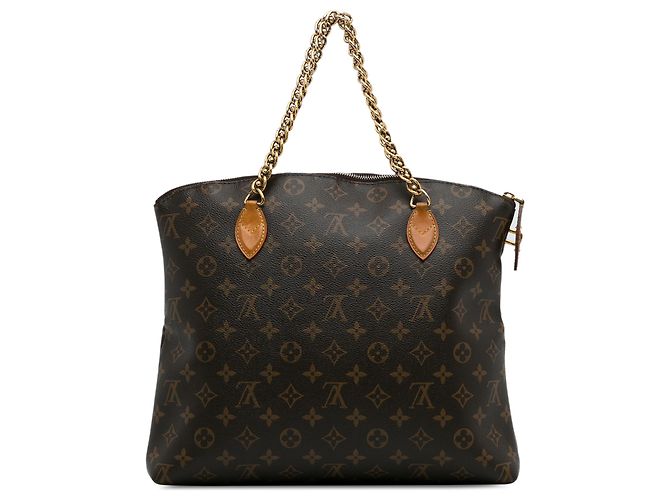 Catena Louis Vuitton Lockit Monogramma Marrone MM - vista 3