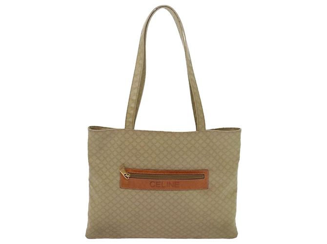 Céline CELINE Macadam Canvas Einkaufstasche Beige Auth bs12760 - Ansicht 13