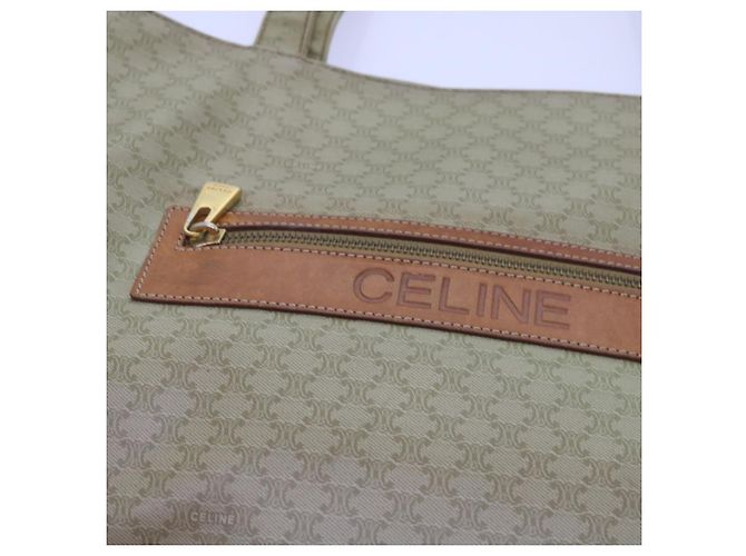 Céline CELINE Macadam Canvas Einkaufstasche Beige Auth bs12760 - Ansicht 19