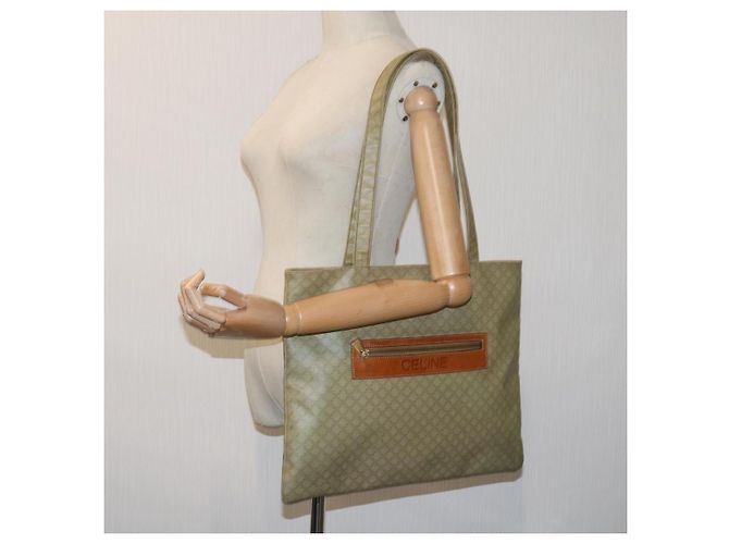 Céline CELINE Macadam Canvas Einkaufstasche Beige Auth bs12760 - Ansicht 23