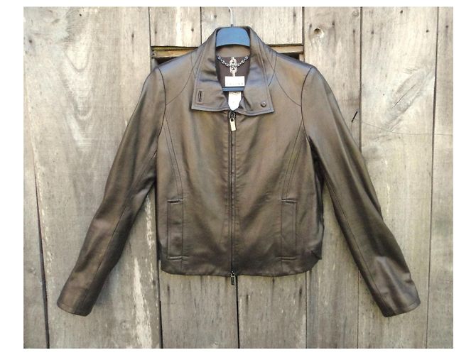Céline Lammleder Jacke Bronze - Ansicht 3