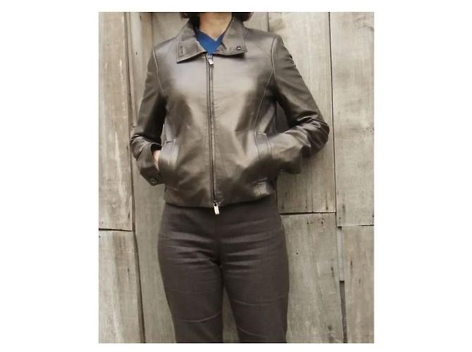 Céline Lammleder Jacke Bronze - Ansicht 6