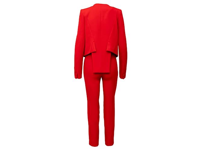 Completo in lana rosso Givenchy - vista 2
