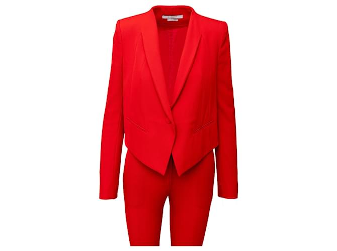 Completo in lana rosso Givenchy - vista 3