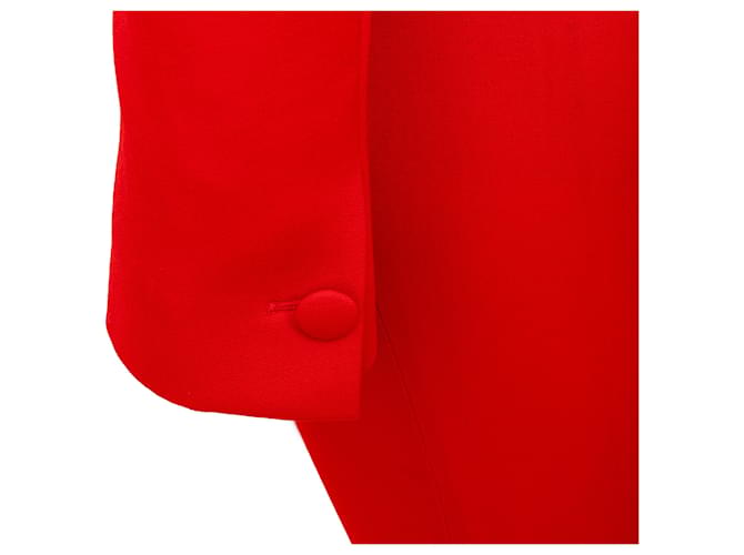 Completo in lana rosso Givenchy - vista 8