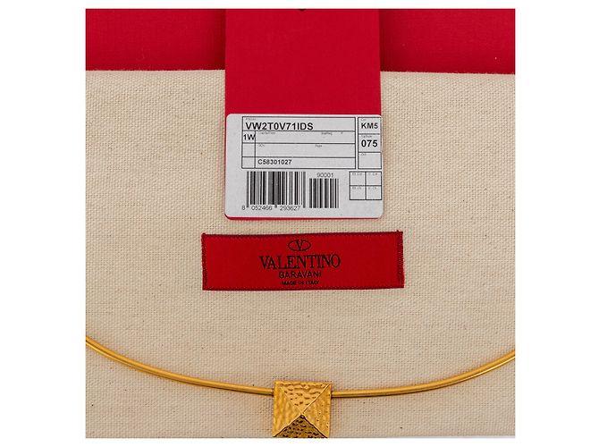 Cintura rigida Valentino placcata oro D'oro - vista 11