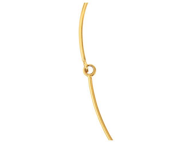 Cintura rigida Valentino placcata oro D'oro - vista 7