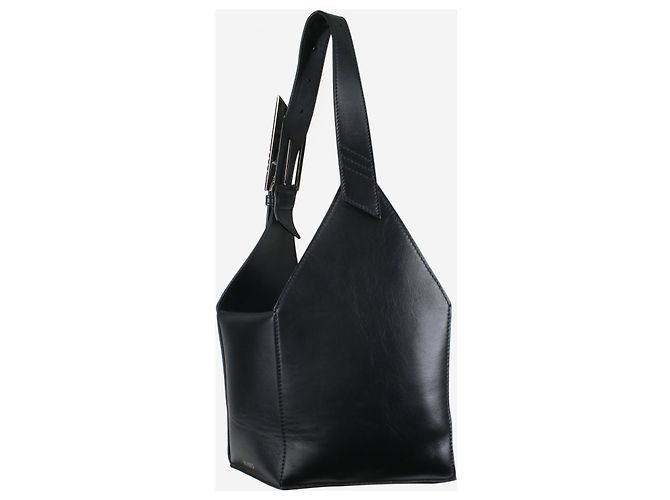 Attico De color negro 6 Bolso tipo cubo PM - vista 3