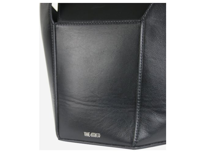 Attico De color negro 6 Bolso tipo cubo PM - vista 8