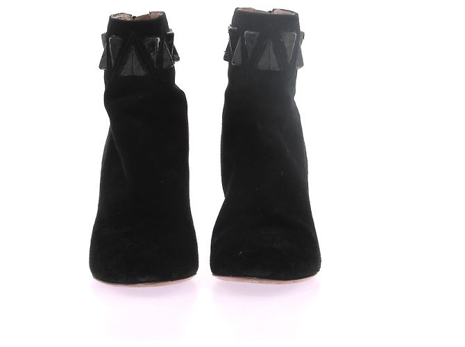 Stivaletti Alaïa T.EU 37.5 Camoscio Nero - vista 4