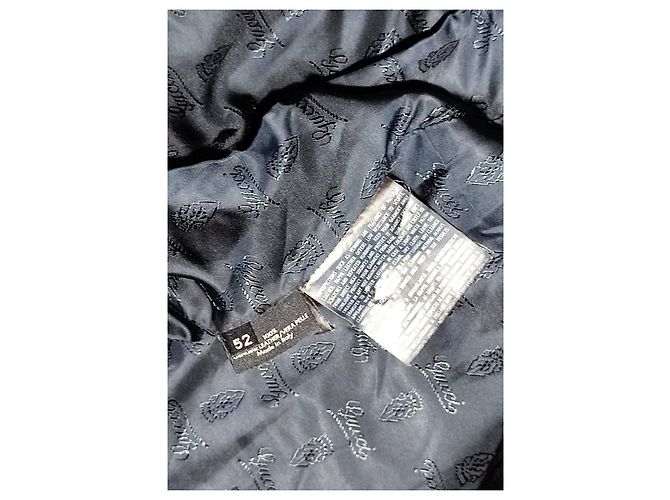 Gucci Bomber in Pelle Nero con Strisce Verdi e Rosse - vista 11
