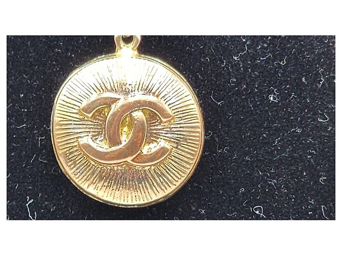 Cambon Collar cinturón de cadena de accesorios icónicos de Chanel CC Coco Paris (raro) Gold hardware - vista 6