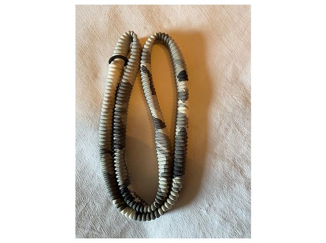 Collar largo pequeño de Hermès Gris - vista 3