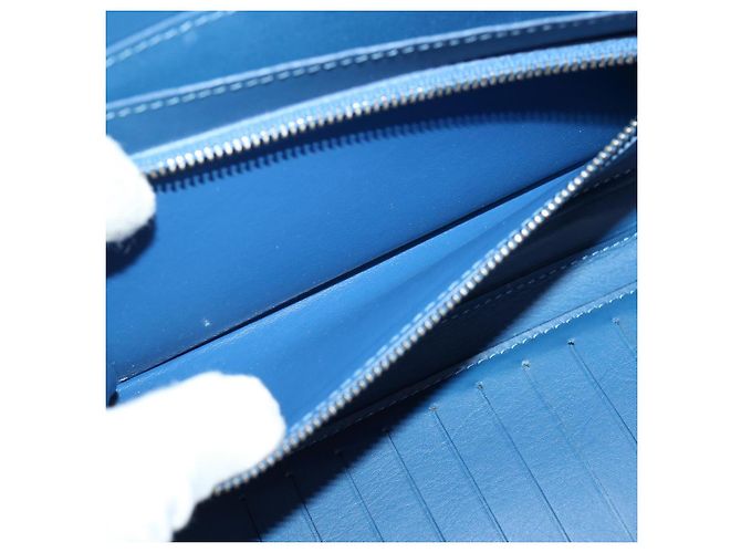 LOUIS VUITTON Damier Infini Organizer Borsa Atholl Blu Nettuno N41396 auth 69401 - vista 10