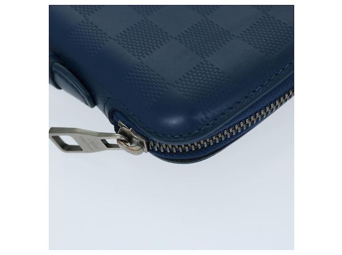 LOUIS VUITTON Damier Infini Organizer Borsa Atholl Blu Nettuno N41396 auth 69401 - vista 14