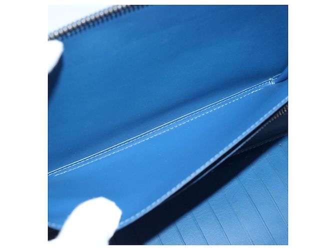 LOUIS VUITTON Damier Infini Organizer Borsa Atholl Blu Nettuno N41396 auth 69401 - vista 19