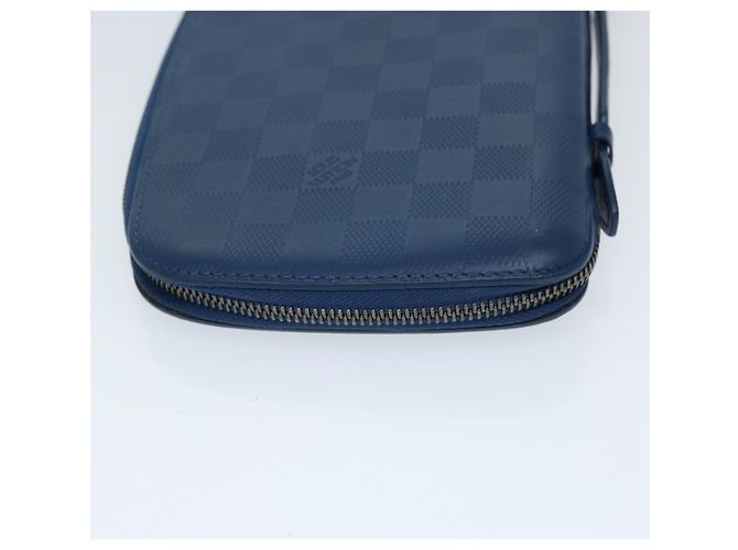 LOUIS VUITTON Damier Infini Organizer Borsa Atholl Blu Nettuno N41396 auth 69401 - vista 3
