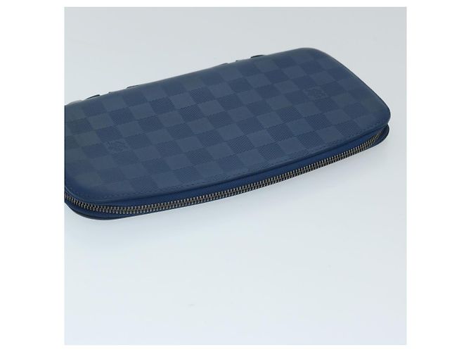LOUIS VUITTON Damier Infini Organizer Borsa Atholl Blu Nettuno N41396 auth 69401 - vista 5