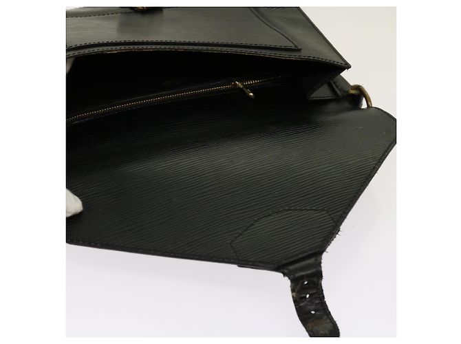 LOUIS VUITTON Pochette Epi Biface Nera M52322 LV Auth em5968 Nero - vista 19