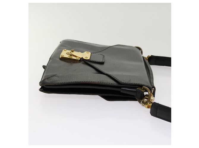 LOUIS VUITTON Pochette Epi Biface Nera M52322 LV Auth em5968 Nero - vista 3