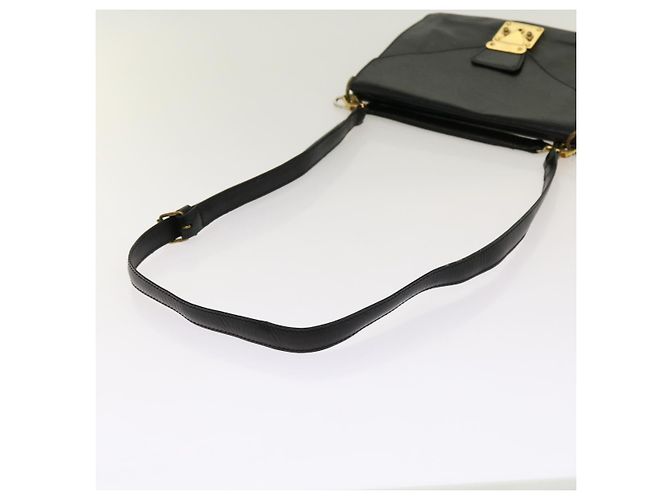 LOUIS VUITTON Pochette Epi Biface Nera M52322 LV Auth em5968 Nero - vista 8