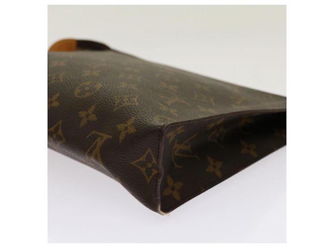 Louis Vuitton Monogram Poche Toilette 26 Marsupio M47542 LV Auth em5979 Monogramma - vista 15
