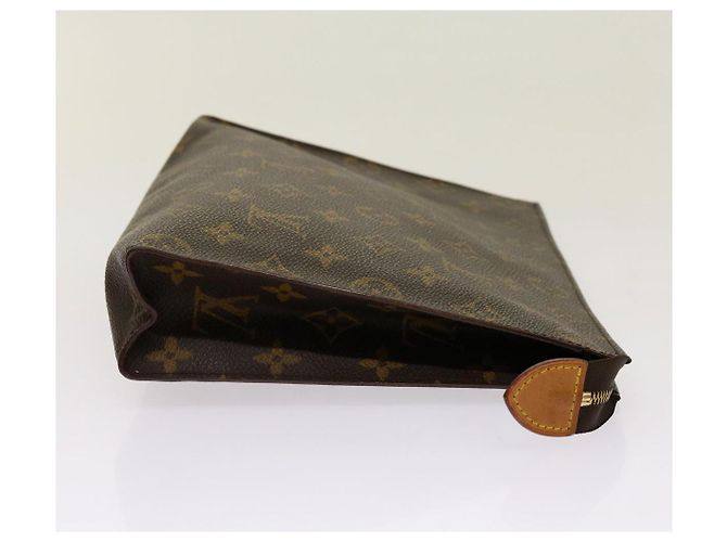 Louis Vuitton Monogram Poche Toilette 26 Marsupio M47542 LV Auth em5979 Monogramma - vista 3