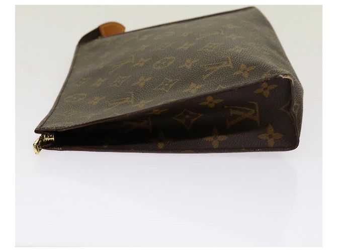 Louis Vuitton Monogram Poche Toilette 26 Marsupio M47542 LV Auth em5979 Monogramma - vista 4