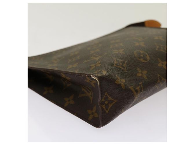 Louis Vuitton Monogram Poche Toilette 26 Marsupio M47542 LV Auth em5979 Monogramma - vista 7