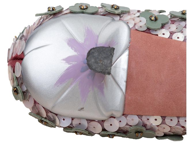Décolleté Loewe decorati con perline floreali Multicolore - vista 11