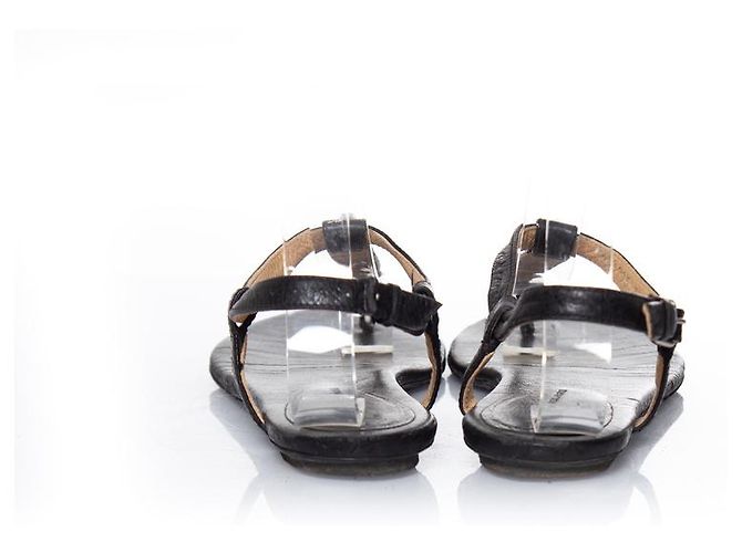 Balenciaga, Sandali gladiatore in nero - vista 4