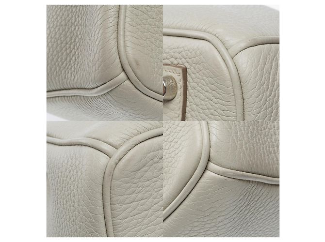 Hermès Sac HERMES Birkin 35 en Cuir Gris - 101806 - vue 13