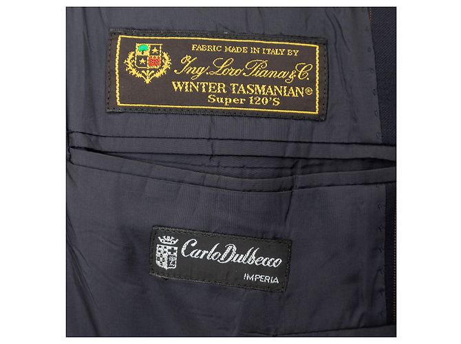 Autre Marque Abito classico gessato Carlo Dulbecco - vista 9