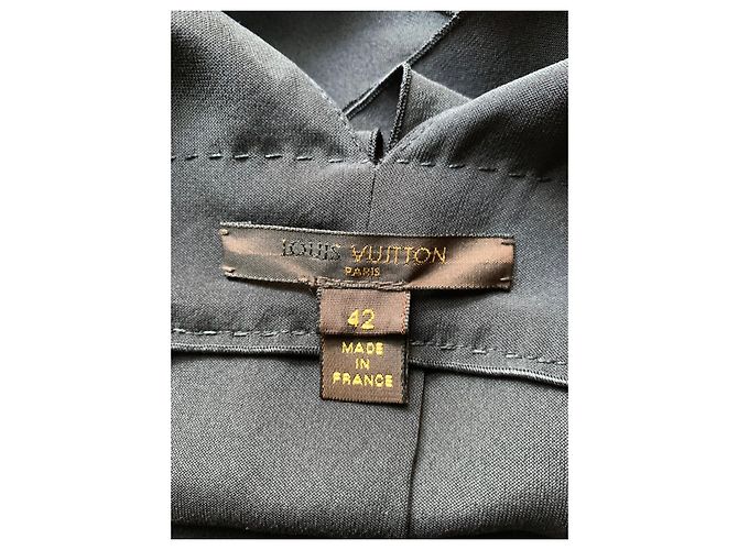Top de seda negro Louis Vuitton - vista 4