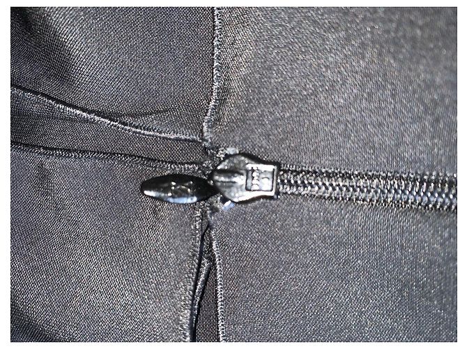 Top de seda negro Louis Vuitton - vista 5