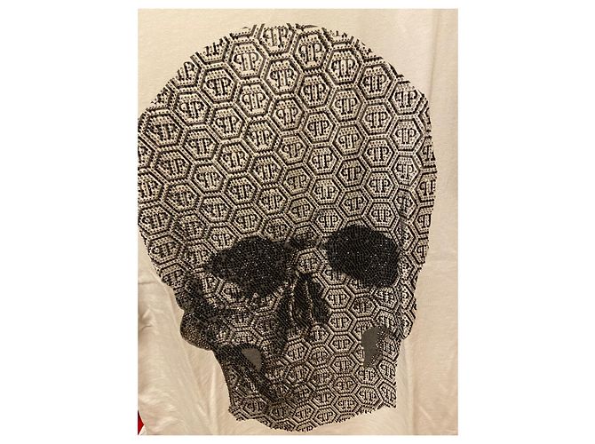 Philipp Plein Skull Tshirt White - view 3