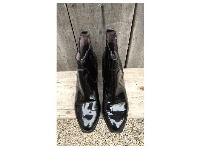 botines Robert Clergerie talla 37 Negro - vista 3
