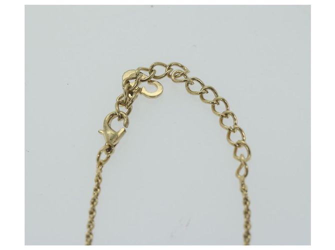 Christian Dior Collana metallo Oro Aut. am5774 D'oro - vista 4