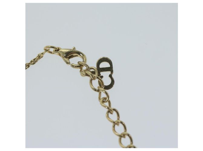 Christian Dior Collana metallo Oro Aut. am5774 D'oro - vista 5