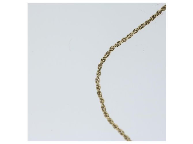 Christian Dior Collana metallo Oro Aut. am5774 D'oro - vista 6