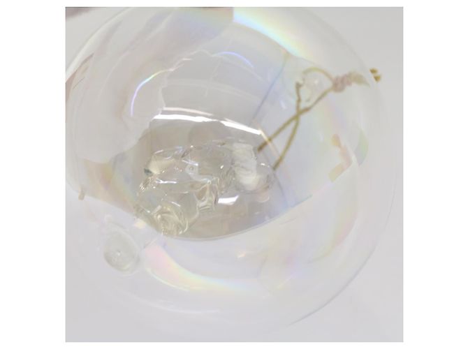 LOUIS VUITTON Vivienne Ornament Glass Object Glass Clear LV Auth 65734A - view 9