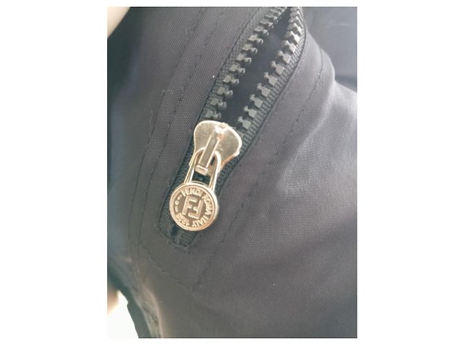 Fendi Ärmellose Weste mit Monogramm Braun - Ansicht 5