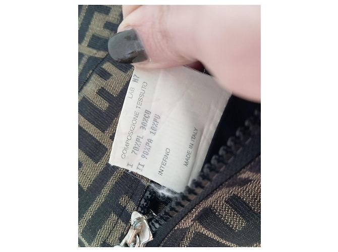 Fendi Ärmellose Weste mit Monogramm Braun - Ansicht 8