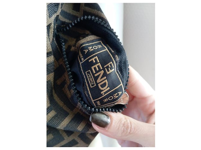Fendi Ärmellose Weste mit Monogramm Braun - Ansicht 9